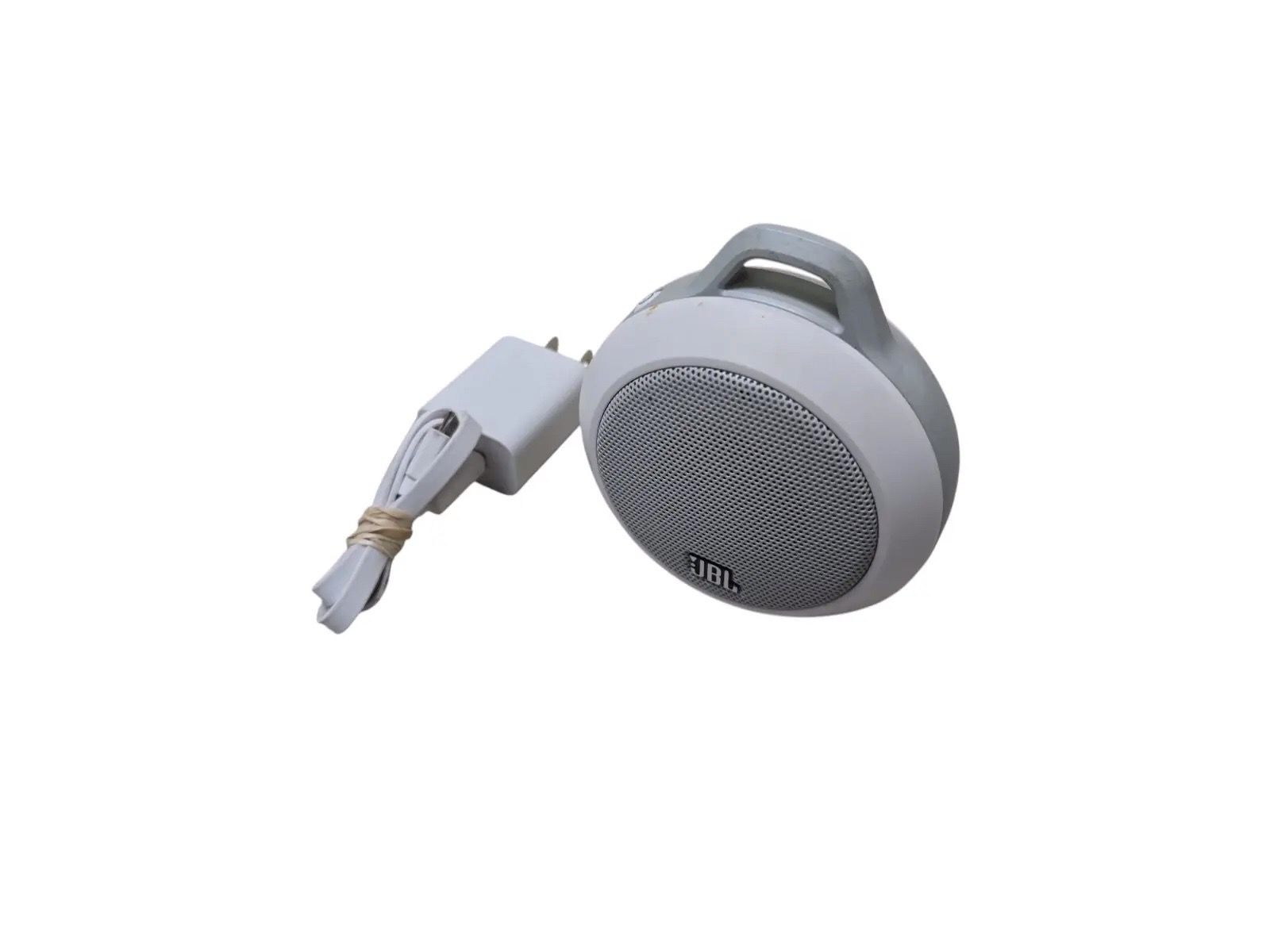 JBL Micro II Wireless Portable Bluetooth Speaker White tested good
