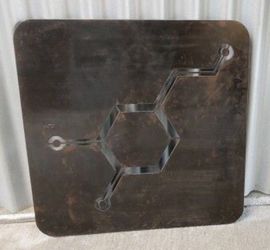 Metal Dopamine Biology Molecule DNA Sign 