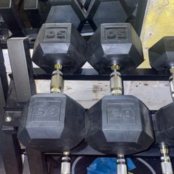 50lbs Dumbbell Set 