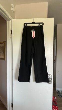 Black Wide-Leg Trousers with Tags from Cider