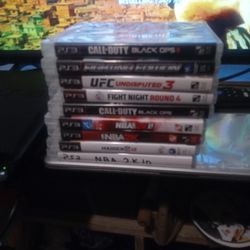 Ps3 w 10 Games N 1 Controller