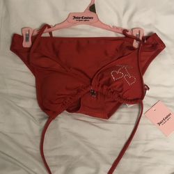 Juicy Couture Cherry Bikini Swimsuit, Medium