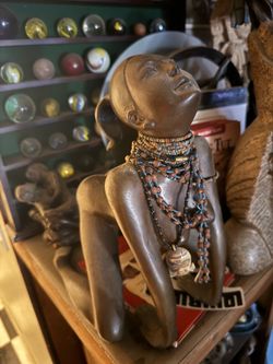 Heavy bronze sculpture,