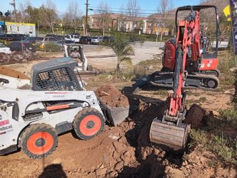 Bobcat & Excavator 