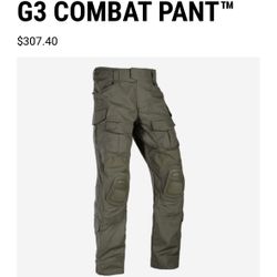 NEW Crye Precision G3 Combat Pants - Green