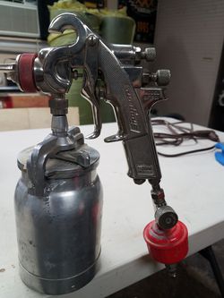 Snap-on tools air pressure feed spray gun with universal siphon cup BF 501 BF 503
