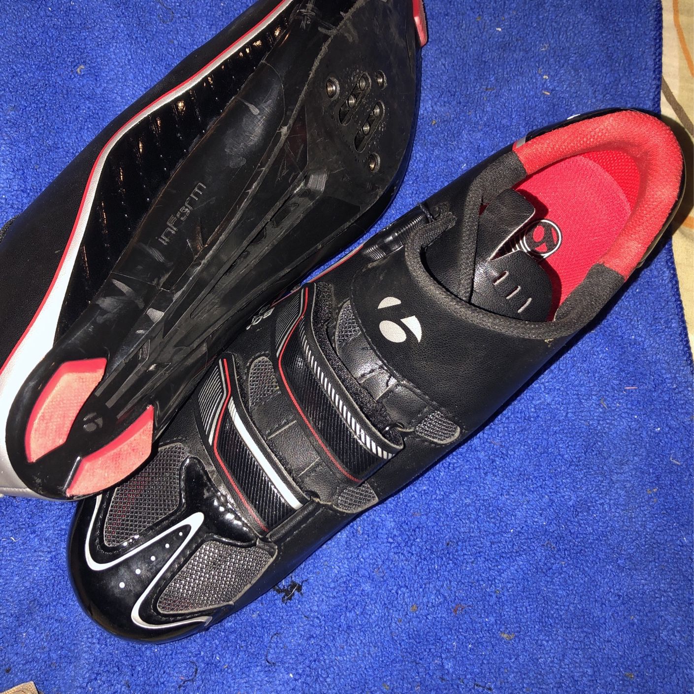 Bontrager Road Bike Shoes Size 12 Mens Must Sell