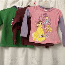 3 Girls Long Sleeved Shirts 