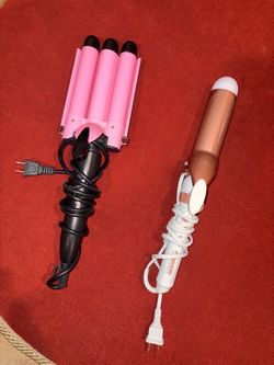 Hair styling wands - minimally used