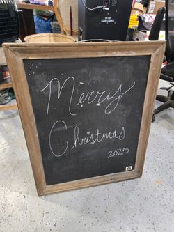 Chalk board frame USED