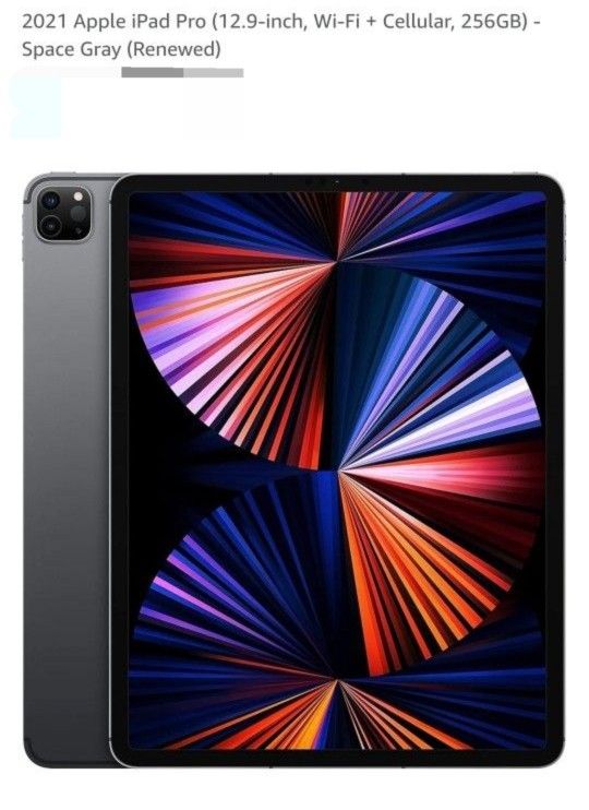 iPad Pro 12.9-inch (4th generation) 256 GB Wi-Fi + Cellular