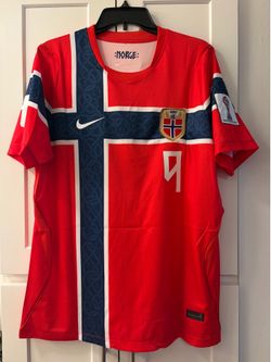 Erling Haaland Norway World Cup Jersey 2026. Size Large