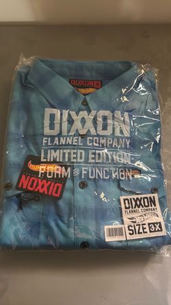 Dixxon flannel hot wheels size 3x and 4x price per flannel