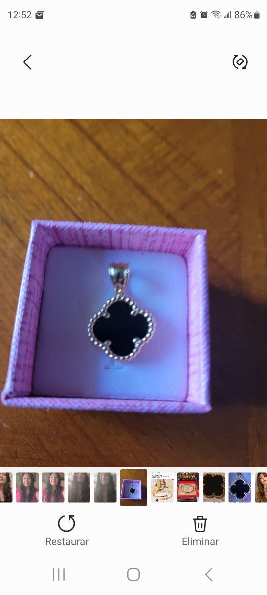 GOLD PENDANT VANCLEEF 14K