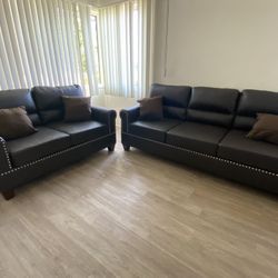 Sofa And Loveseat Set 