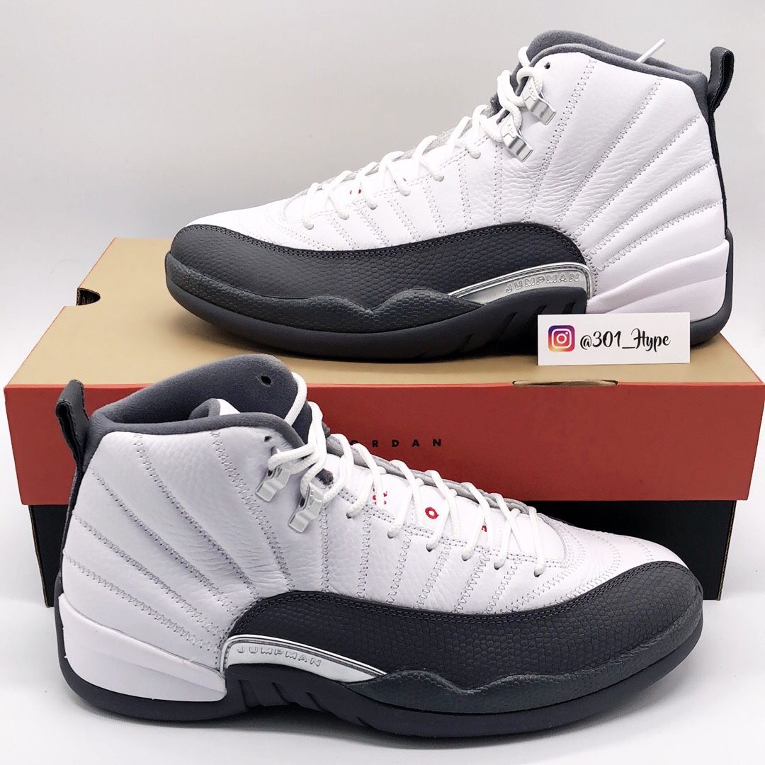 Jordan 12 “Dark Grey” size 10