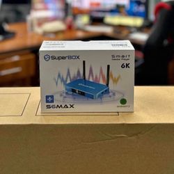 SUPERBOX S6 MAX - BRAND NEW - FULLY LOADED - 1 YEAR WARRANTY ‼️