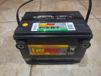 Batteries for auto or truck 12V different brands with warranty, Used from $50 and up. Price could vary,