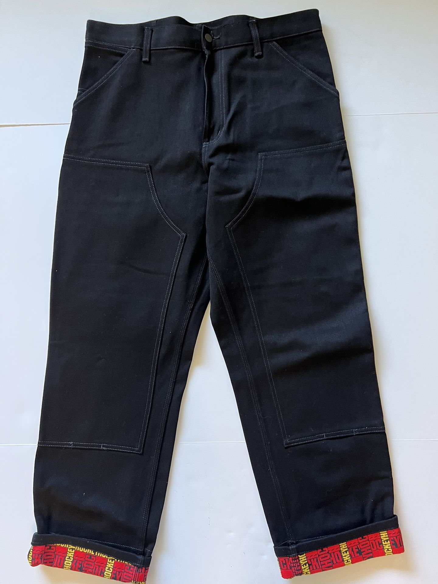 Carhartt WIP Hockey Supreme Size 34 Skate Pants Double