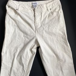 White Soft Vintage Pants