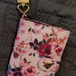 Betsey Johnson keychain wallet 
