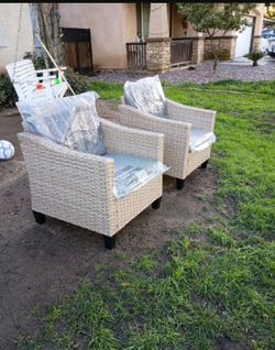 Tan patio furniture set outdoor furniture patio furniture tan patio chairs 🆕✅