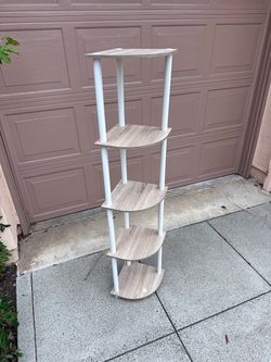 5-Tier Corner Shelf Unit
