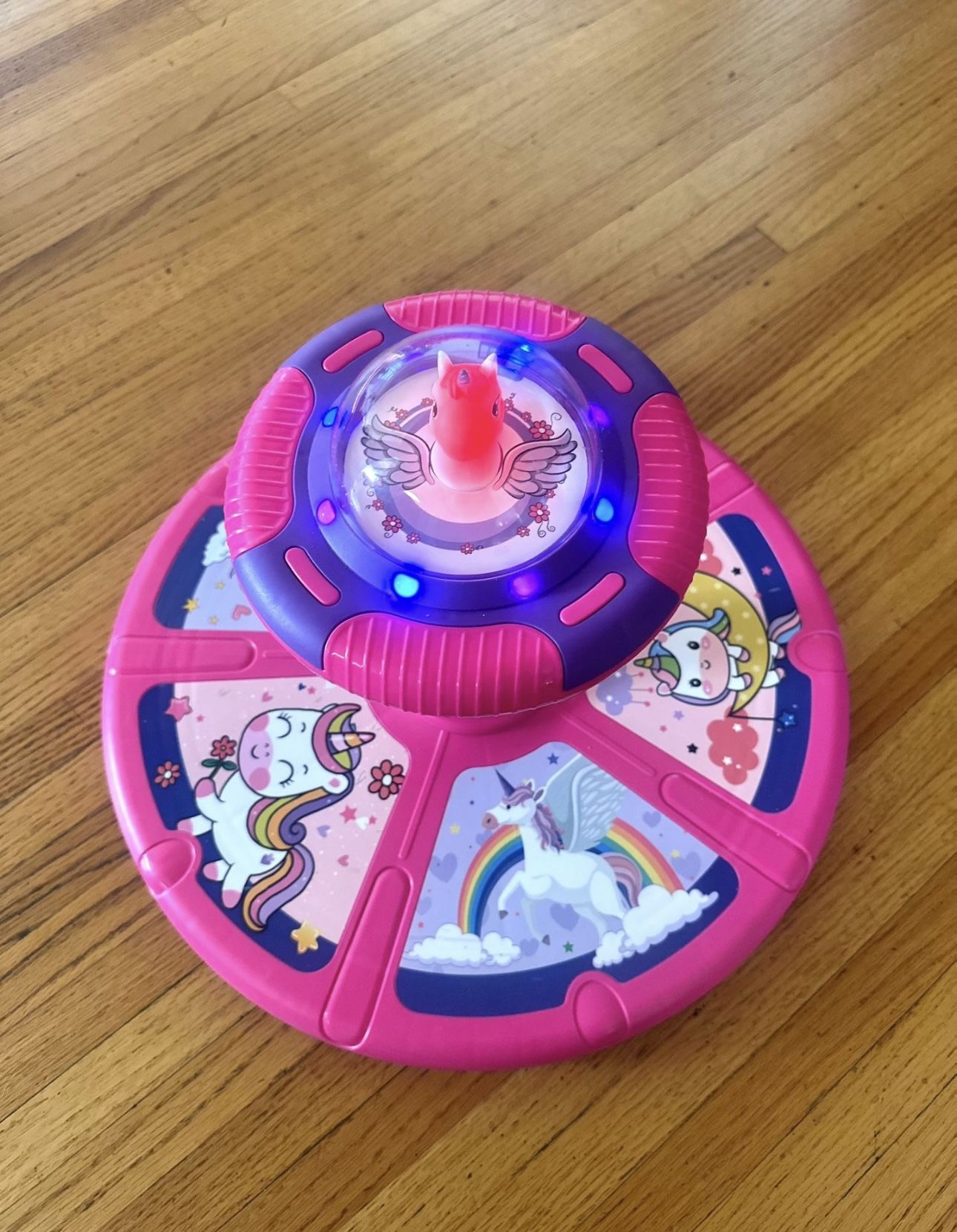 Kids Unicorn 🦄 Sit And Spinning 😵💫