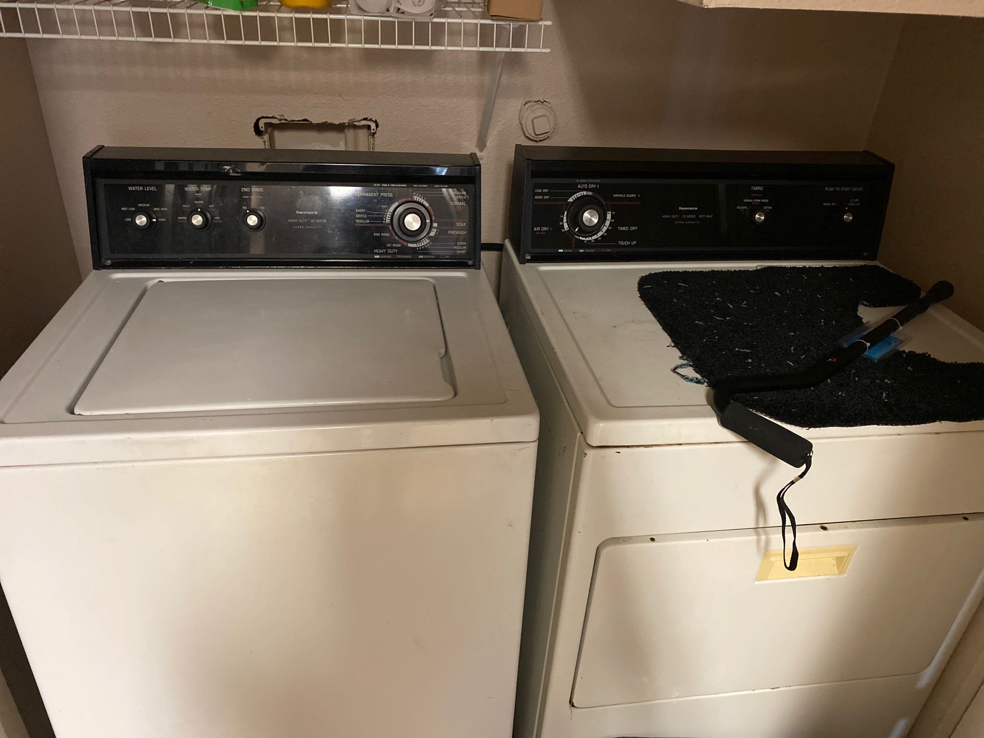 WASHER AND DRYER