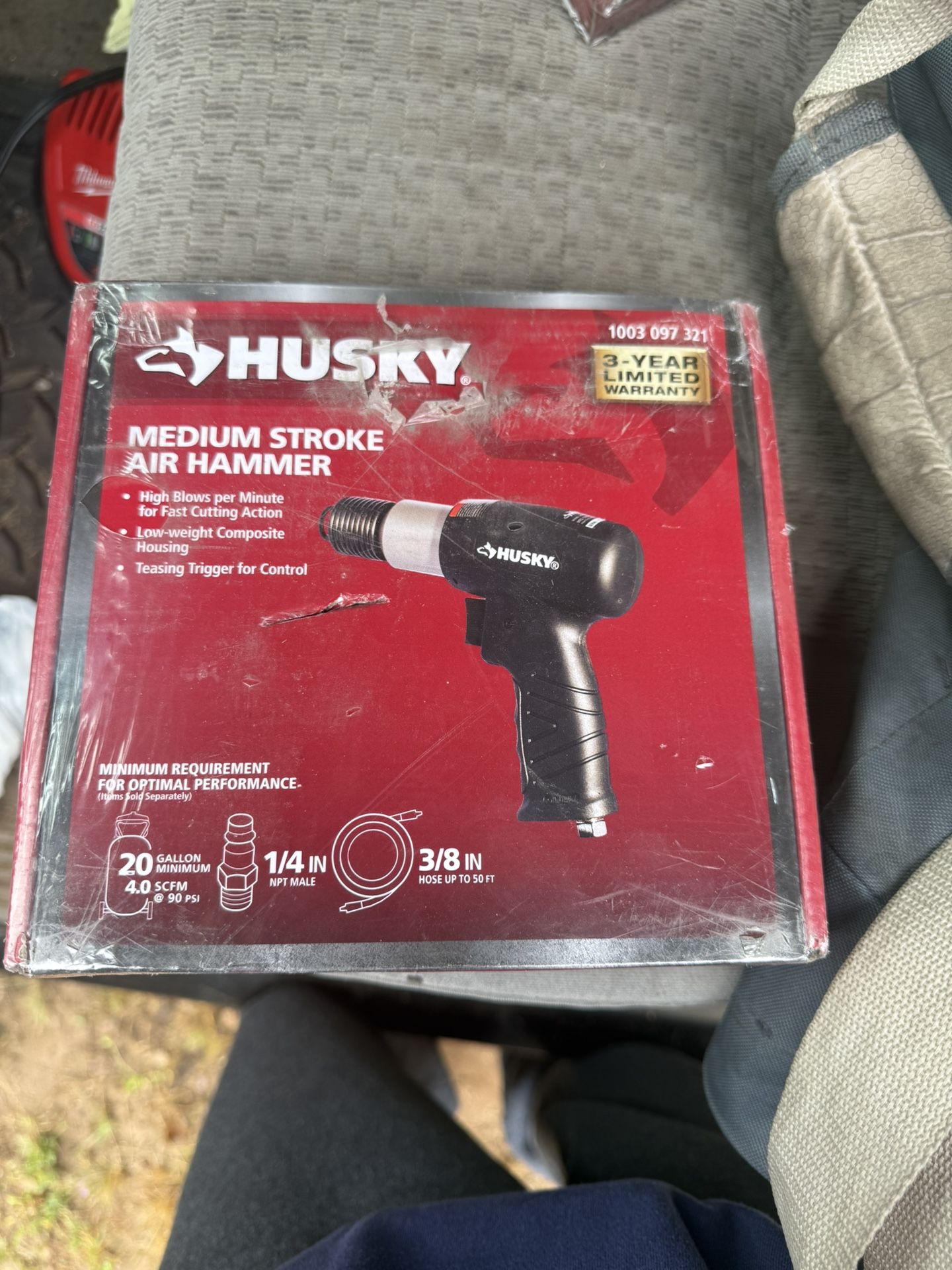 Husky Medium Stroke Air Hammer Brand New Never Opened Paid $55