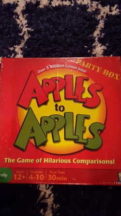 Apple's to Apple's new game