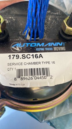 New brake chamber 16