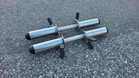 Olympic Dumbbell Handles And Spring Clips