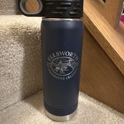 Ellsworth Cooperative Creamery stainless steel water bottle new $7