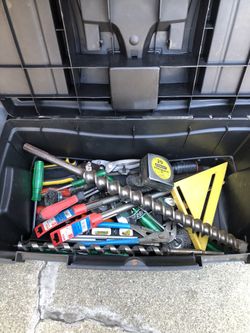 Tools And Took Boxes