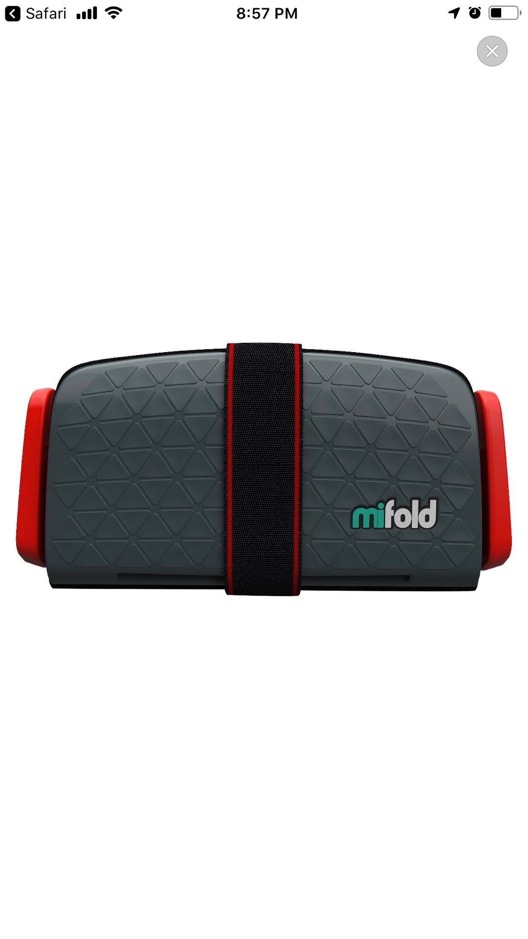 Mifold booster seat like new