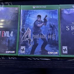 Resident Evil 4 & Skyrim special Edition 