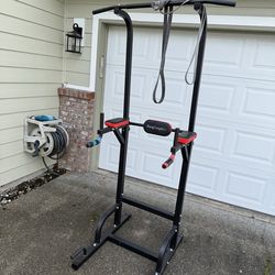 Pull up rack / dip station