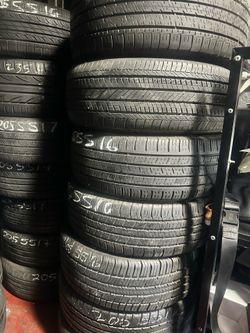 205/55/16 single tires 40 each