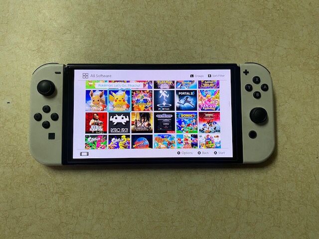Switch Oled With 120/GAMES and 512GB