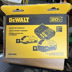 Dewalt DCB2460C Batteries and Charger