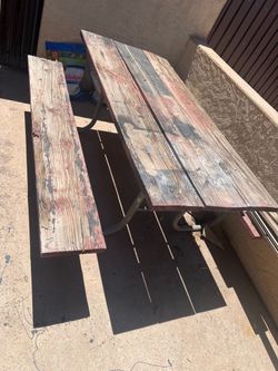 Wooden Bench