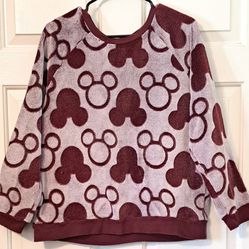 Disney Fleece Mickey Mouse Sweater (XL)