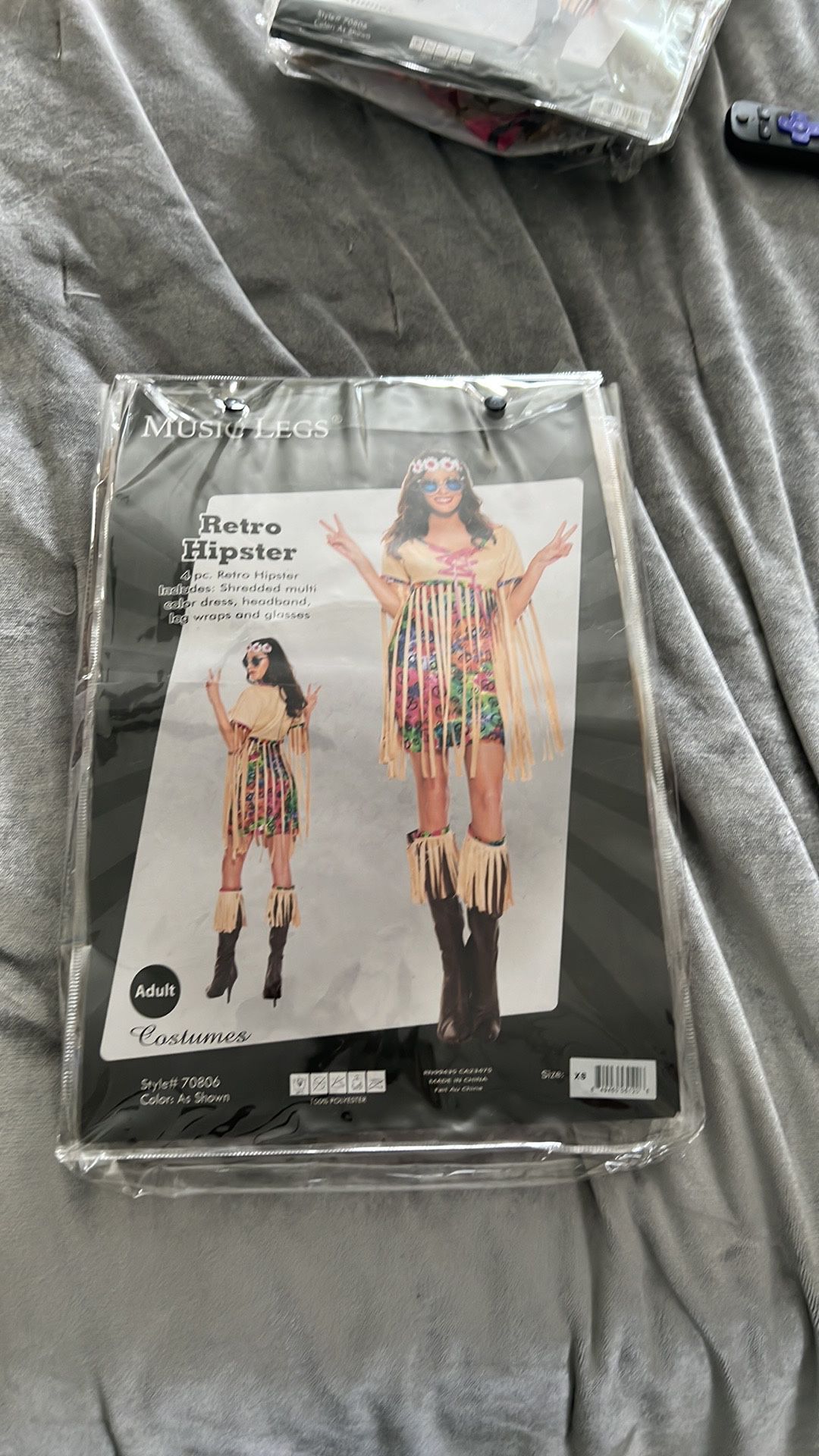  Retro Hipster Costume Size Xsmall Or Small/medium