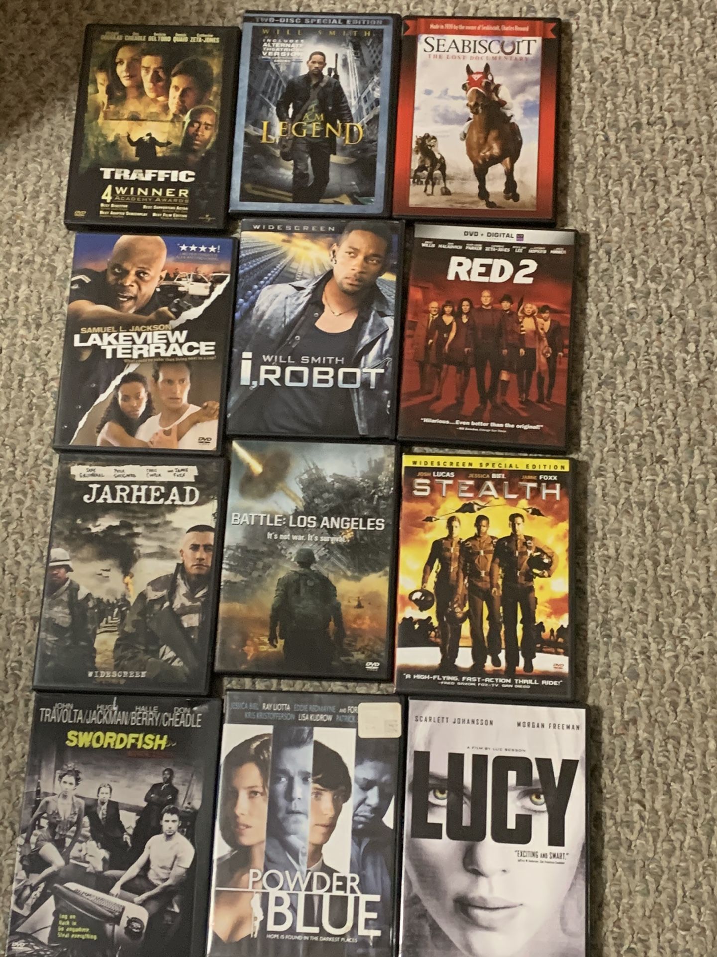 I have 170 movies action, horror and comedy for $250