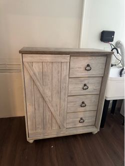 Modern rustic dresser