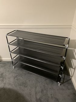5 Tier 25 Pairs Shoe Organizer