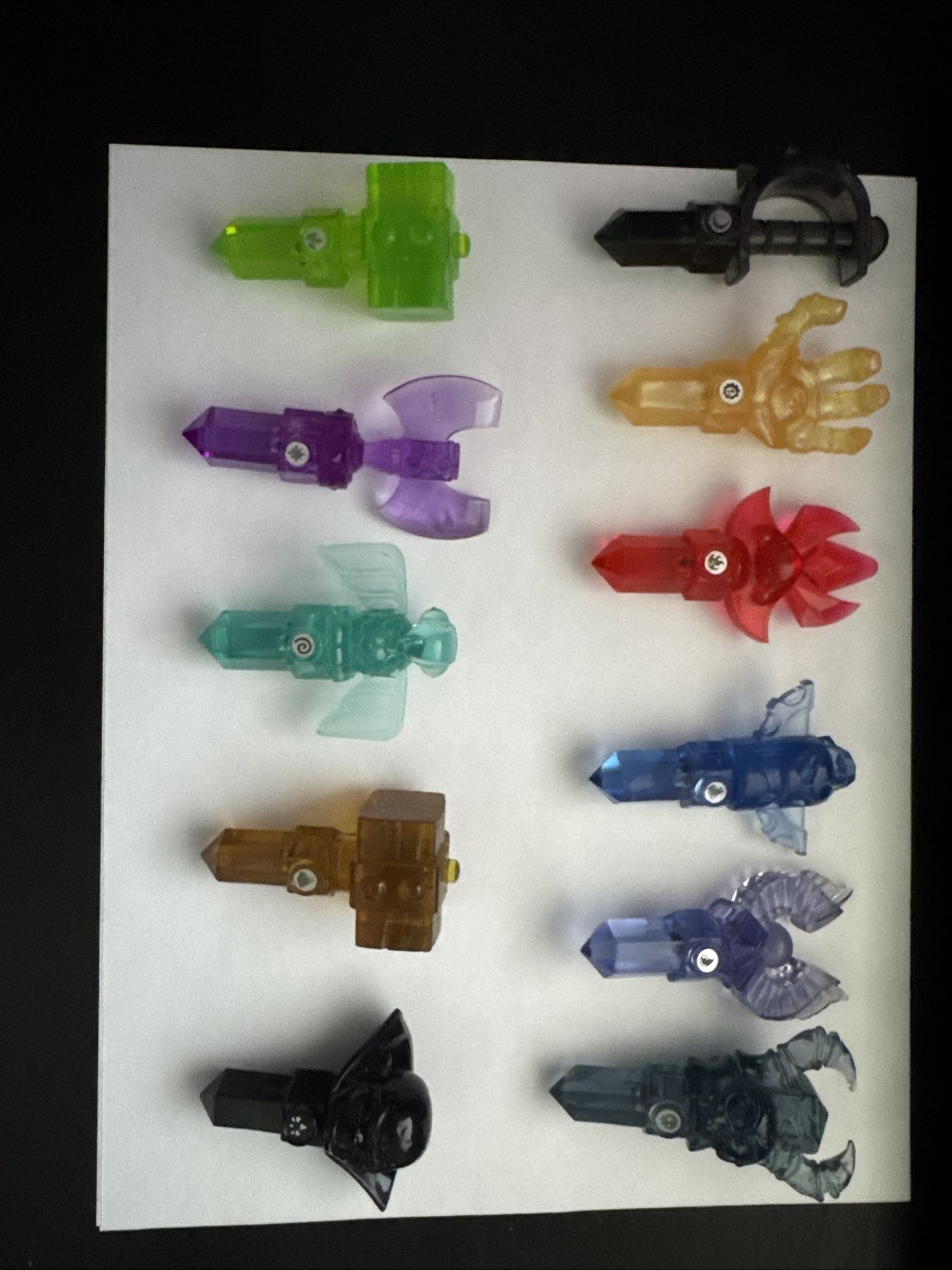 Skylanders Trap Team Crystals Mixed Lot of 11 Traps.