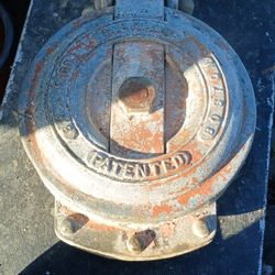 Vintage Patented 8" Boston Sheave