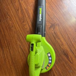 Greenworks  7-amp Corded Leaf Blower